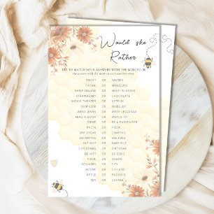 Baby Shower för honung Boho Wildblomma skulle hon