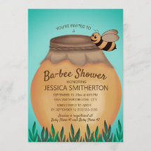 Baby Shower för honung Pot och honungsbi