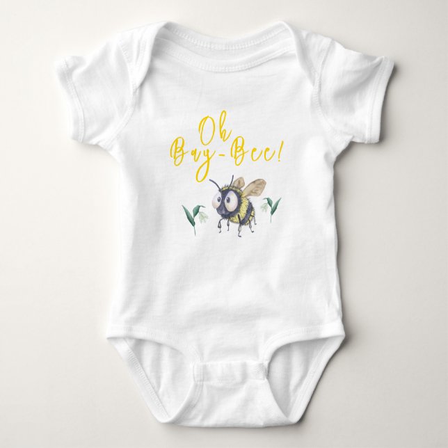 Baby Shower för honungsbin T Shirt (Framsida)