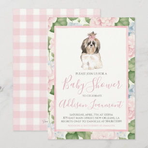 Baby Shower för Hund för hundvalpar Inbjudningar