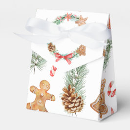 Baby Shower för julfransbarn Presentaskar