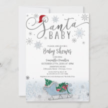 Baby Shower för julpojken i Santa Baby
