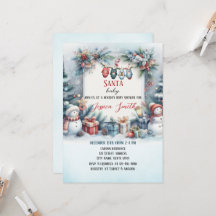 Baby Shower för julvinter i Baby