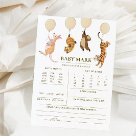 Baby Shower för kalkoner för kalkoner för trädsdju