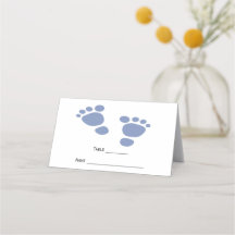 Baby Shower för kalkyldagens moderna Baby-fotavtry