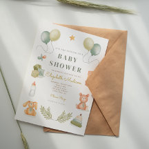 Baby Shower för Leksak i Cute Baby Nalle
