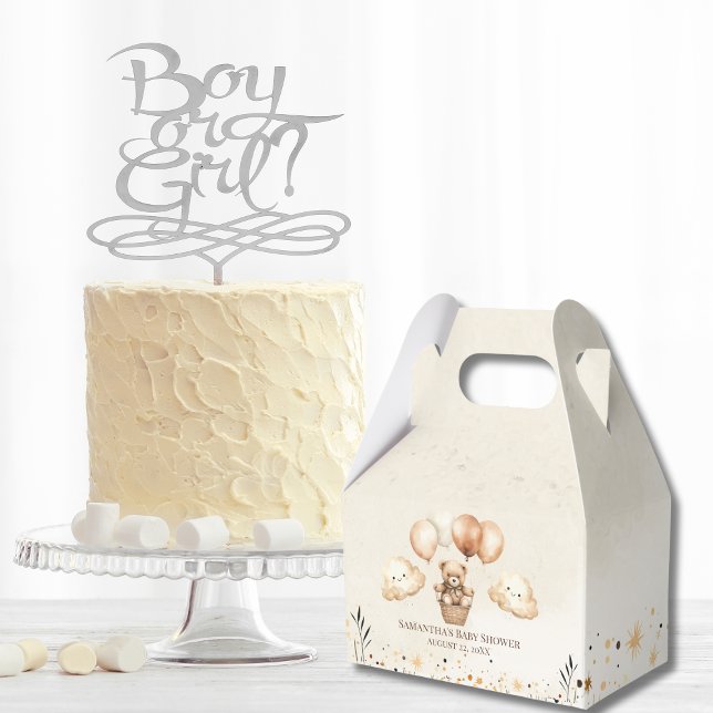 Baby Shower för Neutralt för spjutspets Presentaskar (Skapare uppladdad)