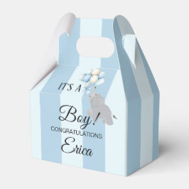 Baby Shower för Pojke 10cm b x 6cm d x 13cm h Presentaskar