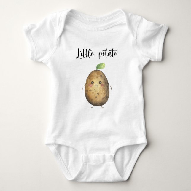 Baby Shower för potatis T Shirt (Framsida)