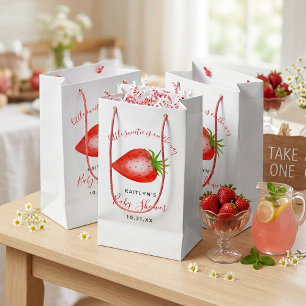 Baby Shower för små sötnos jordgubbsbarn