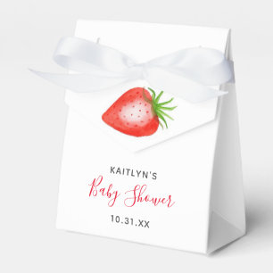 Baby Shower för små sötnos jordgubbsbarn Presentaskar