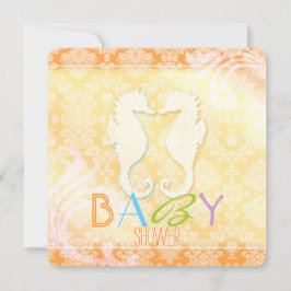 Baby Shower för sommarsäd Inbjudningar
