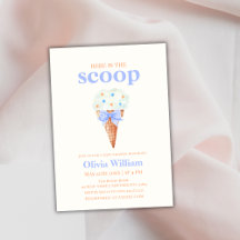 Baby Shower för sommarstuga med stjärnstjärnor