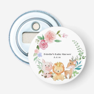 Baby Shower för träddjur Flasköppnare