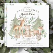 Baby Shower för träddjur