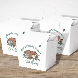 Baby Shower för Woodland Storybook Baby Shower Presentaskar