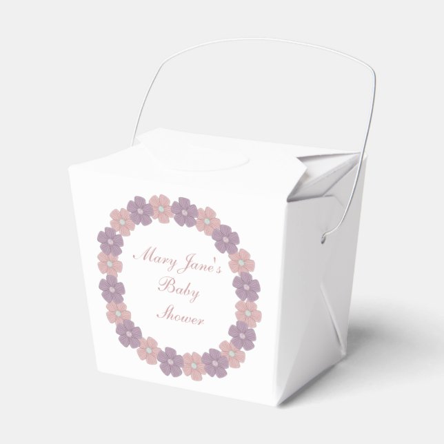 Baby Shower Förtacksbox Presentaskar (Framsidan Sidan)