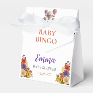 Baby Shower Game Bingo Card – Prize Favor Box Presentaskar