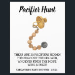 Baby Shower Game Nappar jagar vattenfärg<br><div class="desc">Den här designen kan vara personlig i det område som tillhandahålls genom att ändra fotot och/eller text. Du kan också anpassa den genom att klicka på Anpassa den här mallen och sedan välja klicka för att anpassa ytterligare alternativ och ta bort eller ändra färg i bakgrunden, lägga till text, ändra...</div>