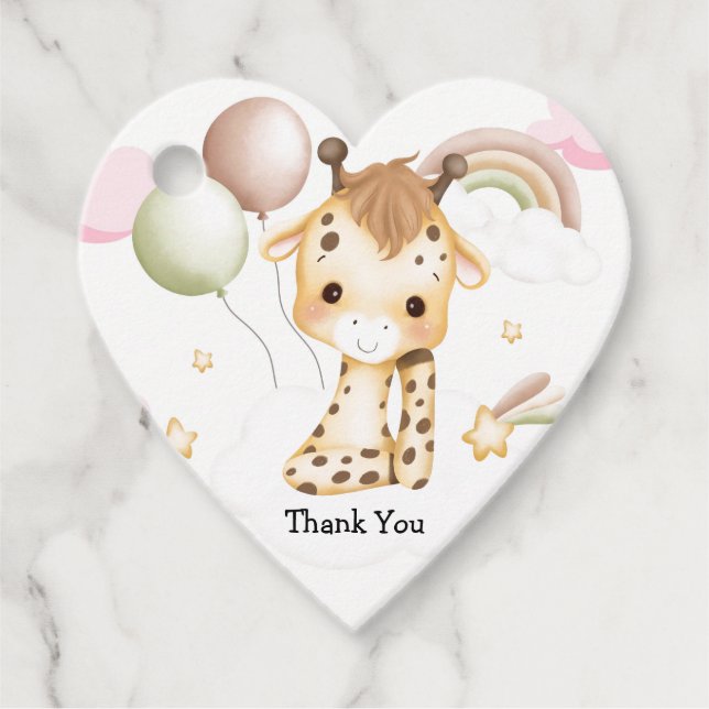 BABY SHOWER GÅVOR ETIKETTER (Framsida)