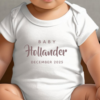 Baby Shower Gift | Meddelande om gravid T Shirt