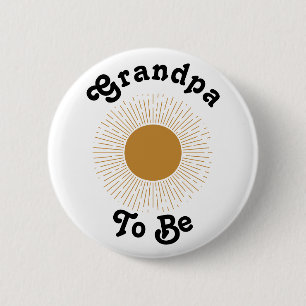Baby Shower Grandpa att vara här kommer från sonen Knapp