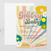 BABY SHOWER, GROOVY BABY,