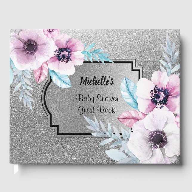 Baby Shower Guest Bok (Framsida)