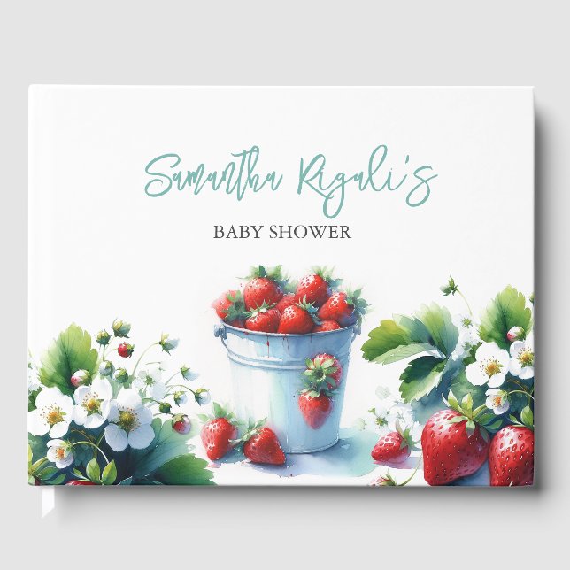 Baby Shower Guest Bok Berry Sweet (Framsida)