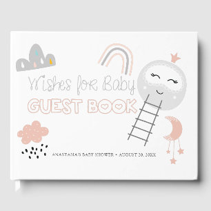 Baby Shower Guest Bok Pathway till Måne
