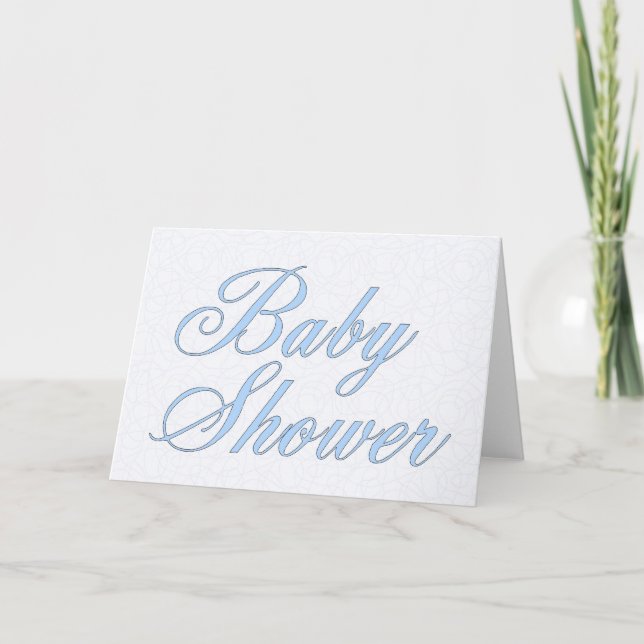 Baby Shower Inbjudan (Framsida)