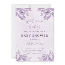 Baby Shower Inbjudan