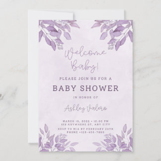 Baby Shower Inbjudan