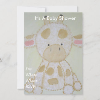 Baby Shower Inbjudan - Baby Ko