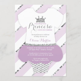 Baby Shower-inbjudan för en prinsessa Inbjudningar