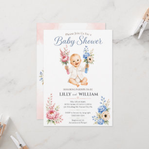 Baby Shower Inbjudan för IVF Vetenskaplig Resa