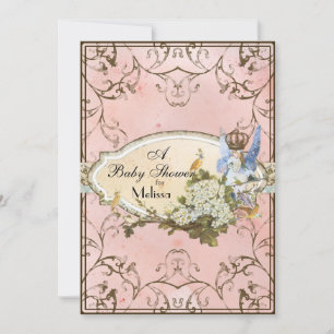 Baby Shower-inbjudan - Förtrollad feprinsessa Inbjudningar