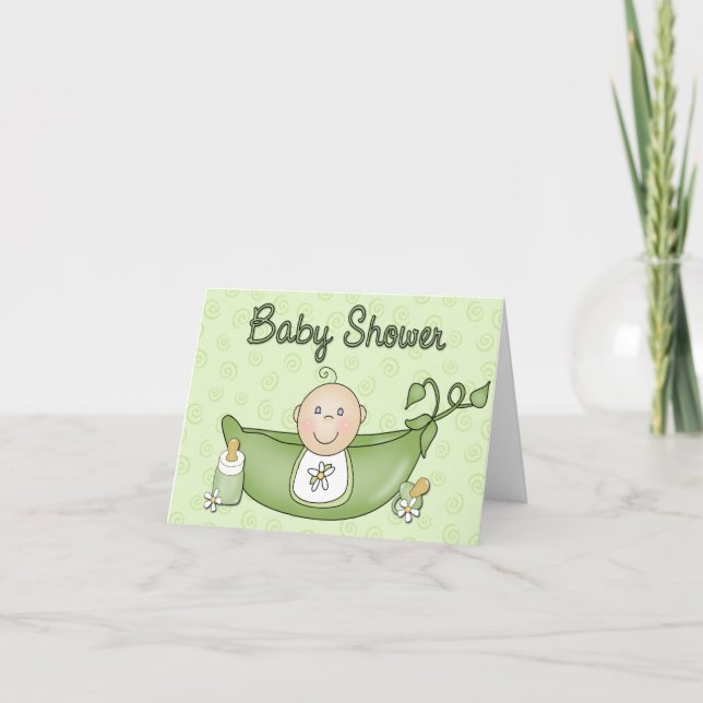 Baby Shower-inbjudan Inbjudan (Framsida)