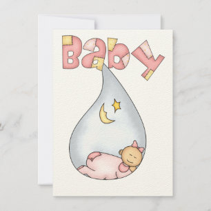 Baby Shower-inbjudan Inbjudningar