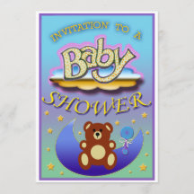 BABY Shower-inbjudan