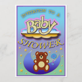 BABY Shower-inbjudan Inbjudningar