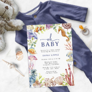 Baby Shower-inbjudan Inbjudningar