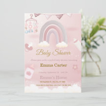 Baby Shower-inbjudan