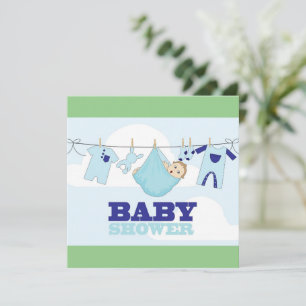 Baby Shower-inbjudan Kort