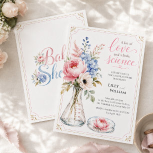 Baby Shower Inbjudan som Framhäver IVF Resan