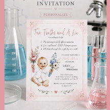 Baby Shower-inbjudan som framhäver IVF-resan