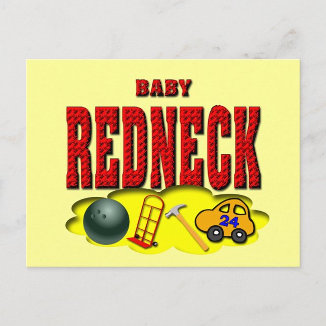 Baby Shower Inbjudan Vykort (Framsida)