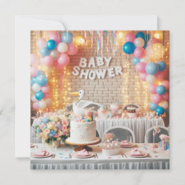 Baby Shower Inbjudningar