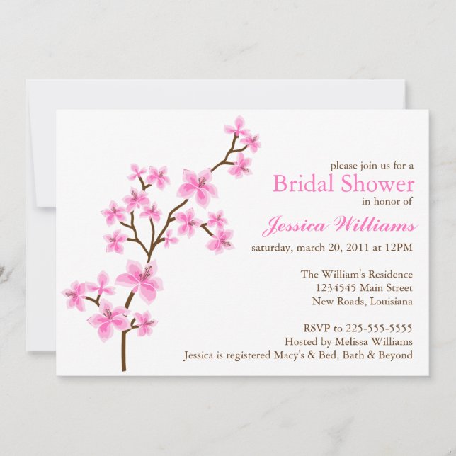 Baby Shower Inbjudningar (Framsida)