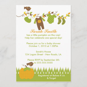 Baby shower inbjudningar